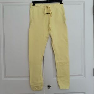 Fear of God Essentials Sweatpants (YELLOW) Size XS